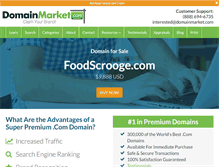 Tablet Screenshot of foodscrooge.com